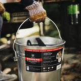 Galvanized Steel Multi-Use/Garbage Can with Locking Lid, 22-L (6 US gal) E8B6 - product image 5