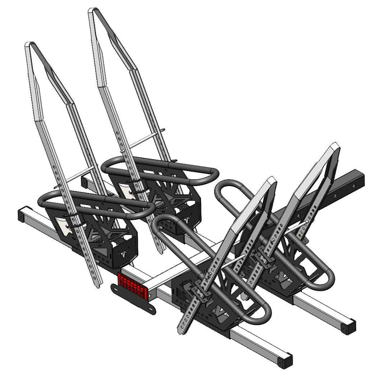 Black Bulldog Hitch Mount Bike Rack K6Y6