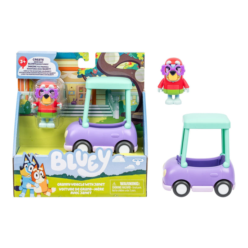 Granny Vehicle with Janet Interactive Playset T8K0