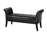 Fabric Tufted Accent Bench with Storage C3E3 - product image 1