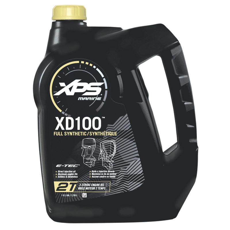 XPS Marine XD100 2-Cycle Full Synthetic Oil, 4-L B8A7