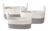 Nesting Rope Baskets Set, 3-pk L9R5 - product image 1