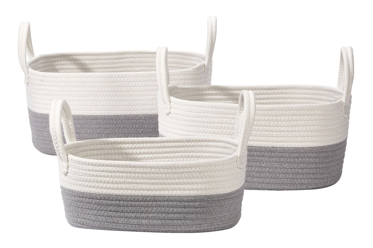 Nesting Rope Baskets Set, 3-pk L9R5 - product image 1