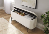 Picton Storage Bench, White B4X0 - product image 4