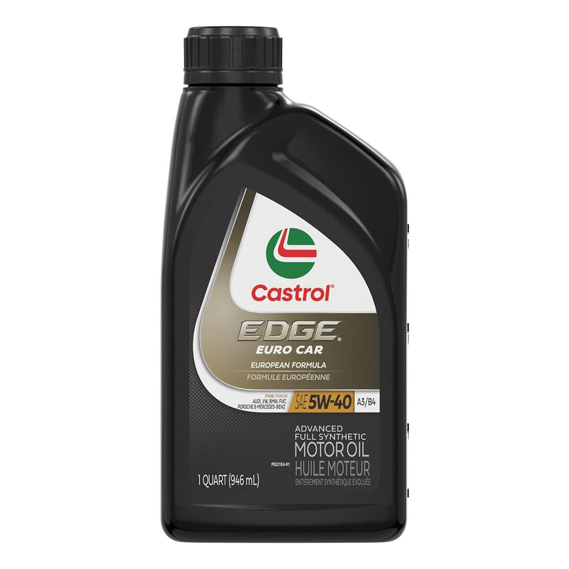 EDGE 5W40 A3/B4 Euro Advanced Synthetic Engine/Motor Oil, 946mL V5C0