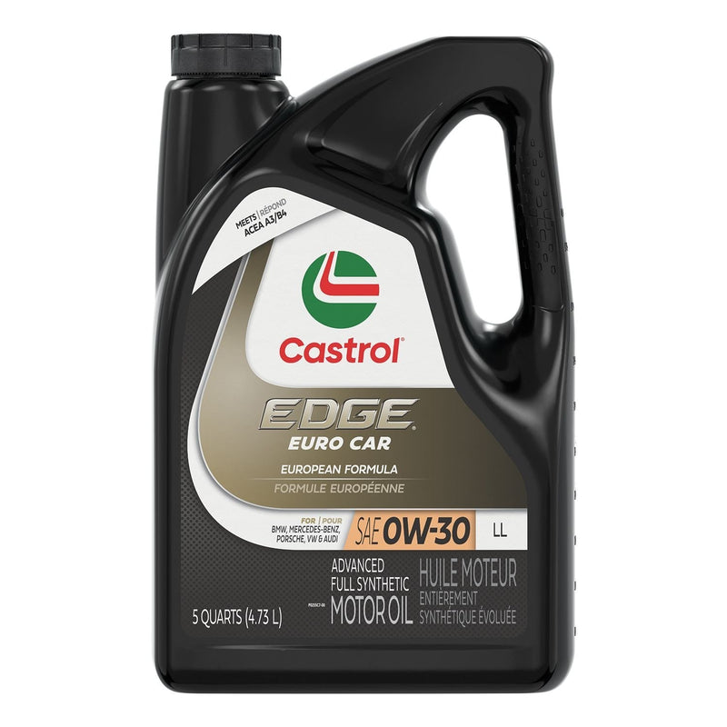 EDGE Synthetic Euro LL 0W30 Motor Oil, 4.73-L U4A5