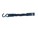 Bungee Cam-Buckle Tie-Down, 600-lb Break Strength, Black, 8-ft, 2-pk P1O7 - product image 1