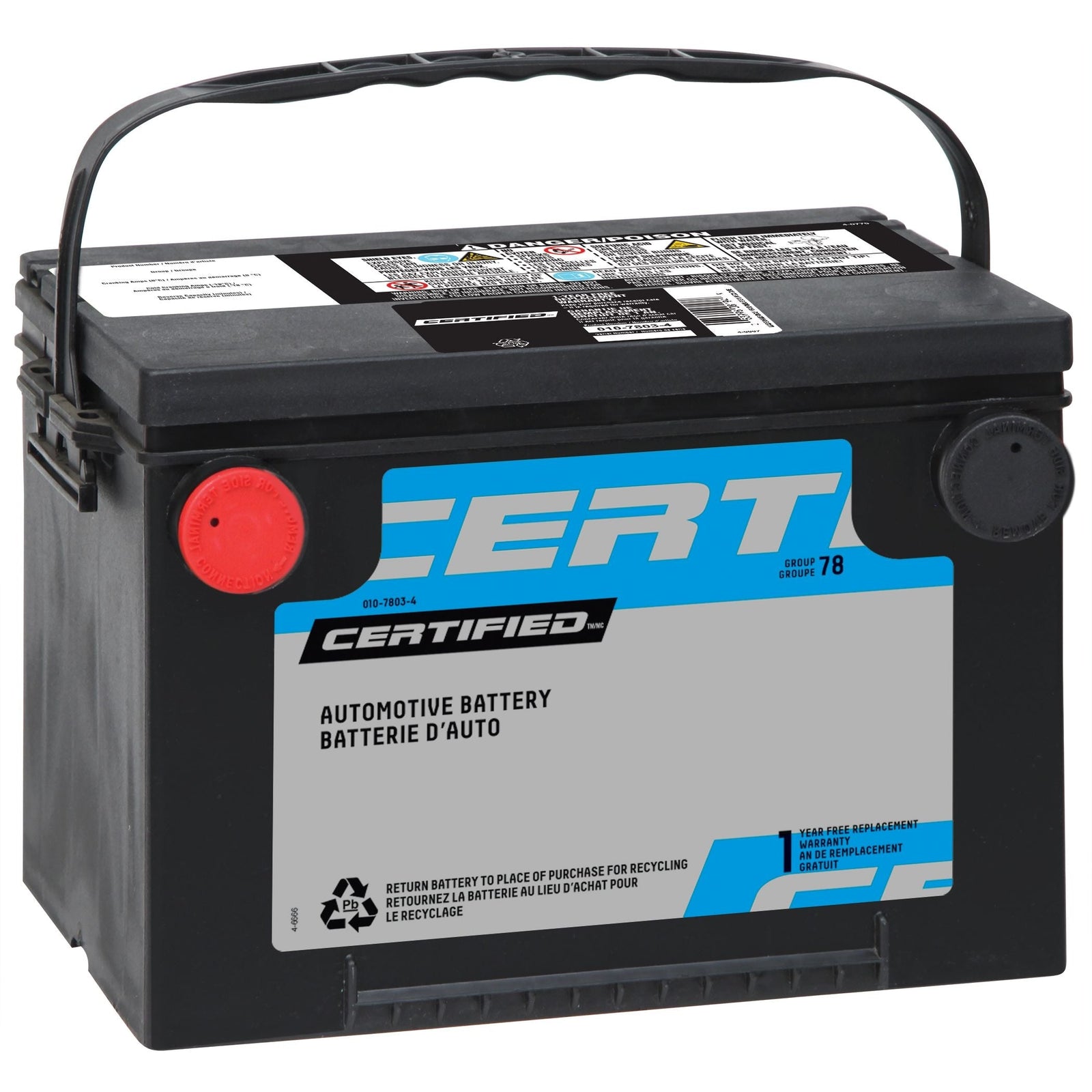 Group Size 34 Battery, 600 CCA P7C9 - product image 1