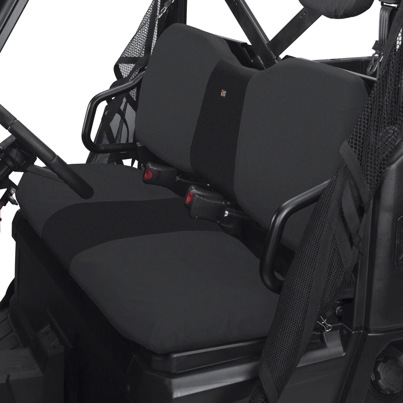 Classic Accessories QuadGear UTV Bench Seat Cover for Polaris Ranger XP/HD, Black U9H0