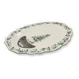 Home 29-cm Dishwasher Safe Winter Berry Serving Platter K4I2 - product image 1