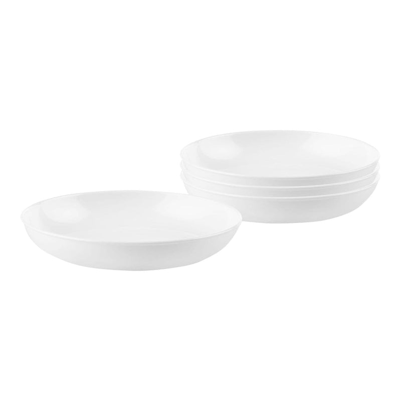 Modern Rounds Large Meal Bowl Set, Serves 4, 4-pc H5I5