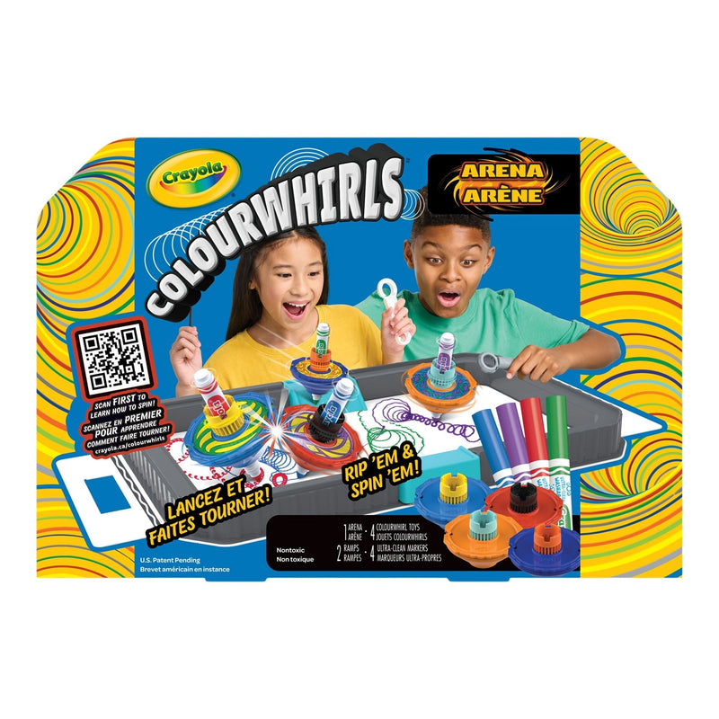 Colourwhirls 4-Player Arena Set for Ages 6+ P3I0