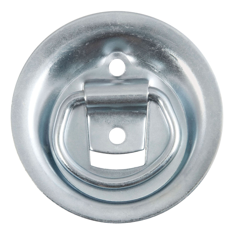 83710 1-1/8-in x 1-5/8-in Recessed Tie-Down Ring (1000-lb, Clear Zinc) K0M6