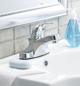 Renovate Single Handle Bathroom Sink Faucet, 4-in Centerset, Chrome N8L4 - product image 4