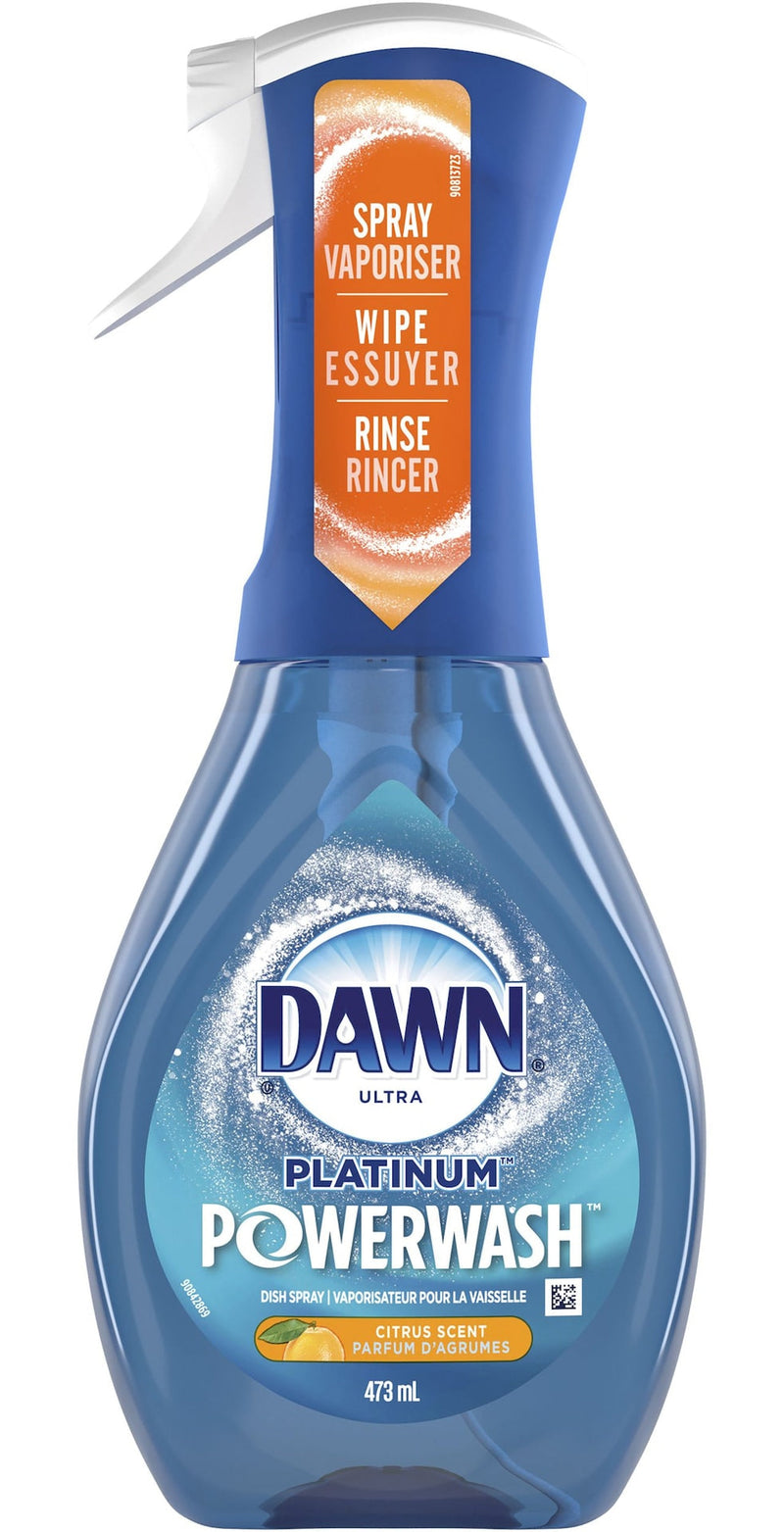 Ultra Platinum Powerwash Dish Soap Spray, Assorted Scents, 473-mL K0V2