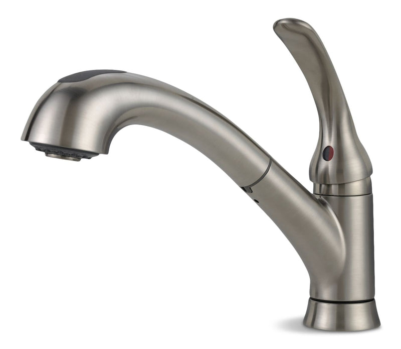 Faucet Casey Single-Handle Pull-Out Kitchen Faucet, Stainless Finish T6G5
