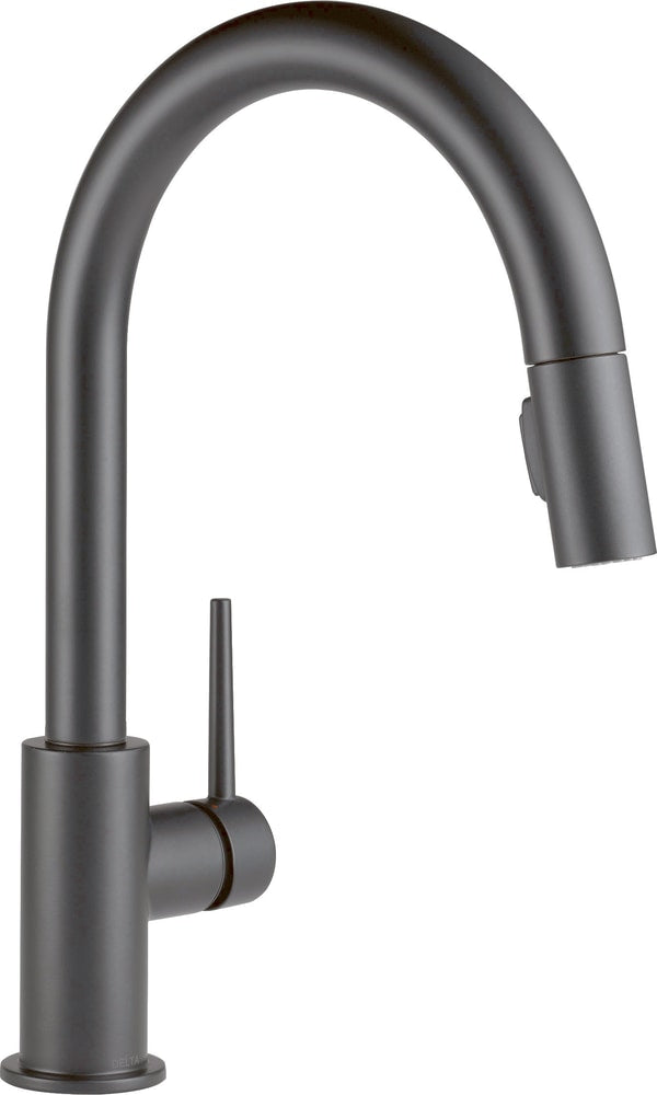 Trinsic Single Handle Pull-Down Kitchen Faucet, Matte Black V7L7