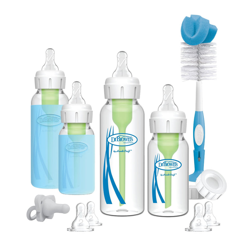B's + Glass Narrow Baby Bottle Gift Set P9W8