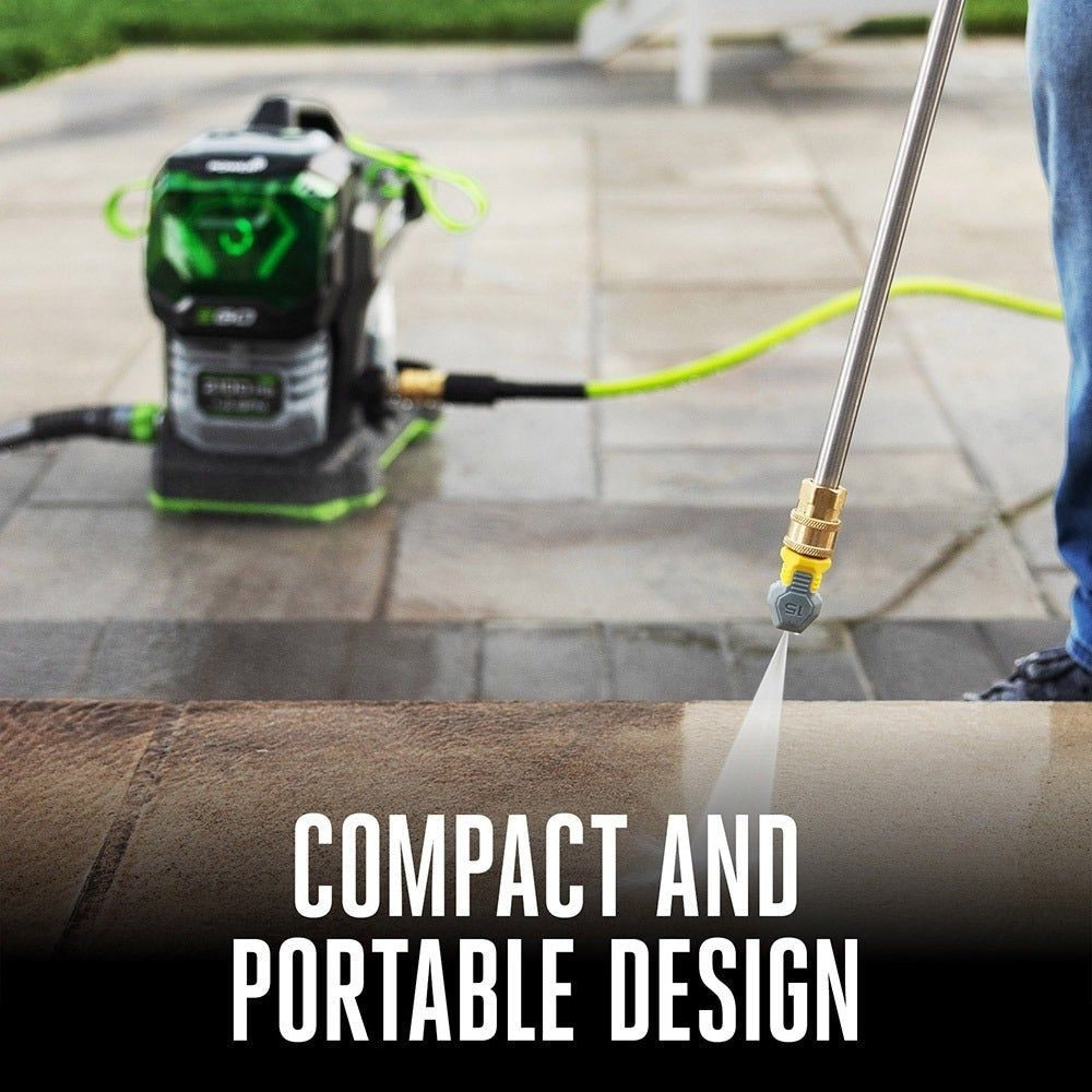 56V 2100 PSI Compact Pressure Washer with 6.0Ah Battery and 320W Charger, HPW2105 T3M8 - product image 7