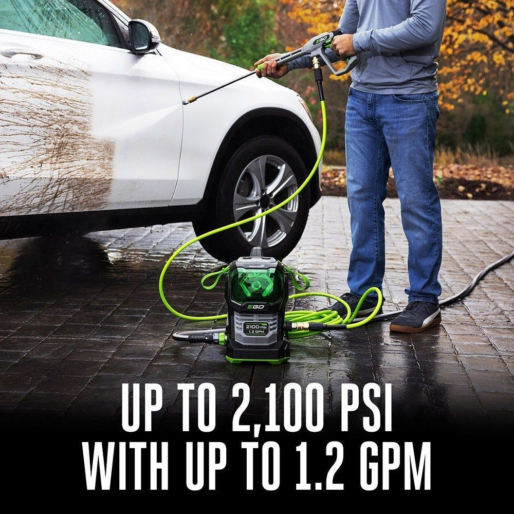 56V 2100 PSI Compact Pressure Washer with 6.0Ah Battery and 320W Charger, HPW2105 T3M8 - product image 8