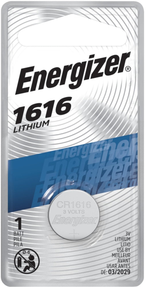 1-pk CR1616 DL1616 3V / 3 Volt Lithium Coin Cell Battery, Long Lasting, All Purpose S7C8