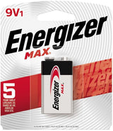 Max 1-pk 9V / 9 Volt Alkaline Battery, Long Lasting, All Purpose Y1S6 - product image 2