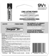 Max 1-pk 9V / 9 Volt Alkaline Battery, Long Lasting, All Purpose Y1S6 - product image 3