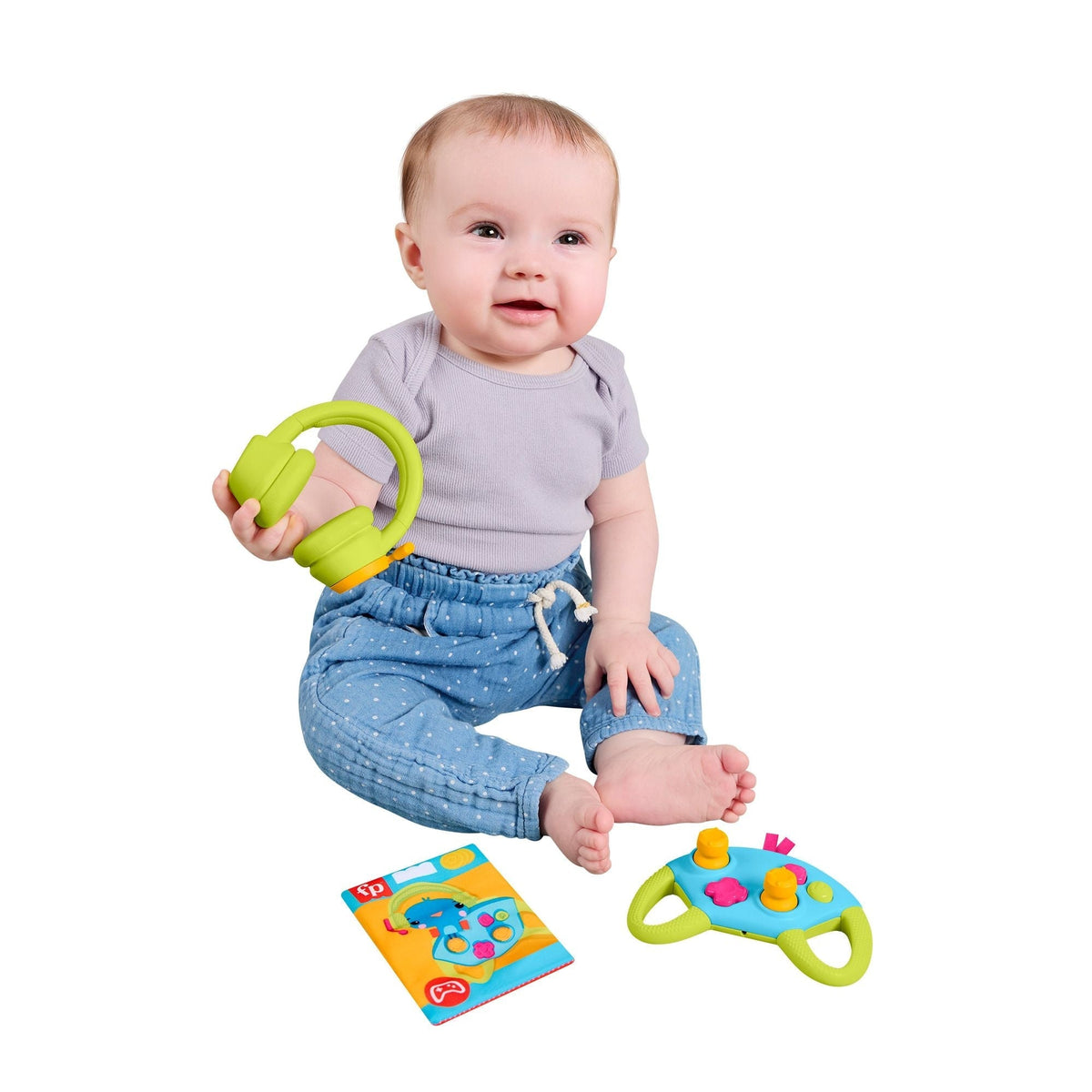 Level Up Little Gamer Gift Set, Green & Blue I2T9 - product image 2