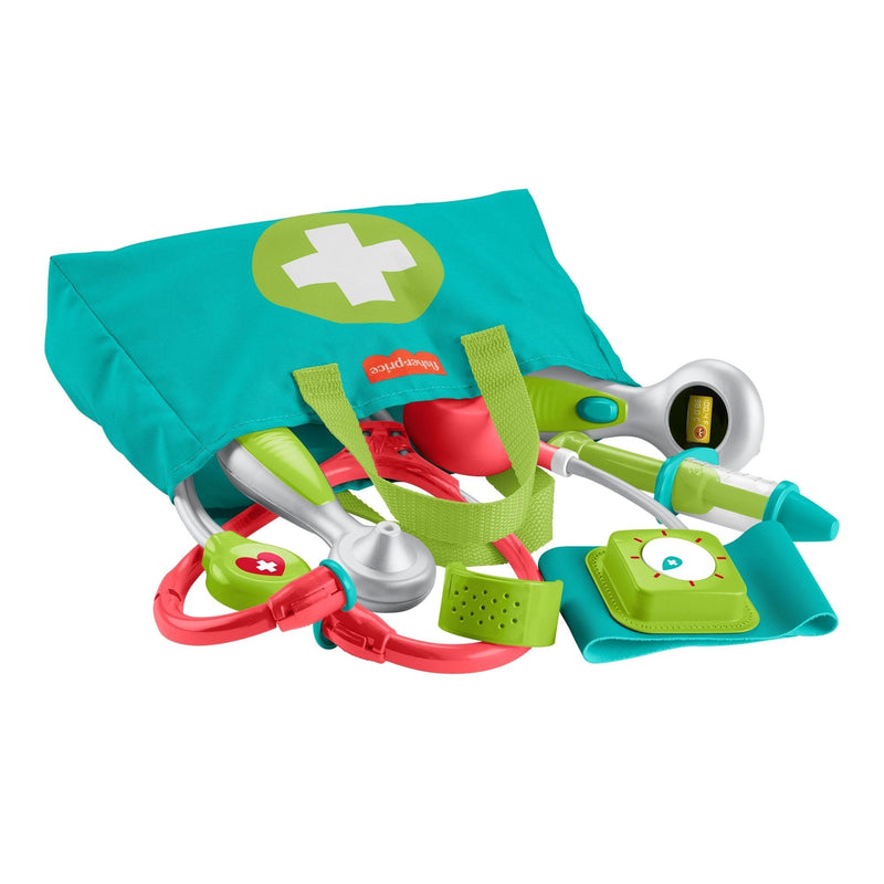 Medical Kit, Doctor Toys, Preschool Pretend Play Set for Ages 3+, 7-pc Y4O8