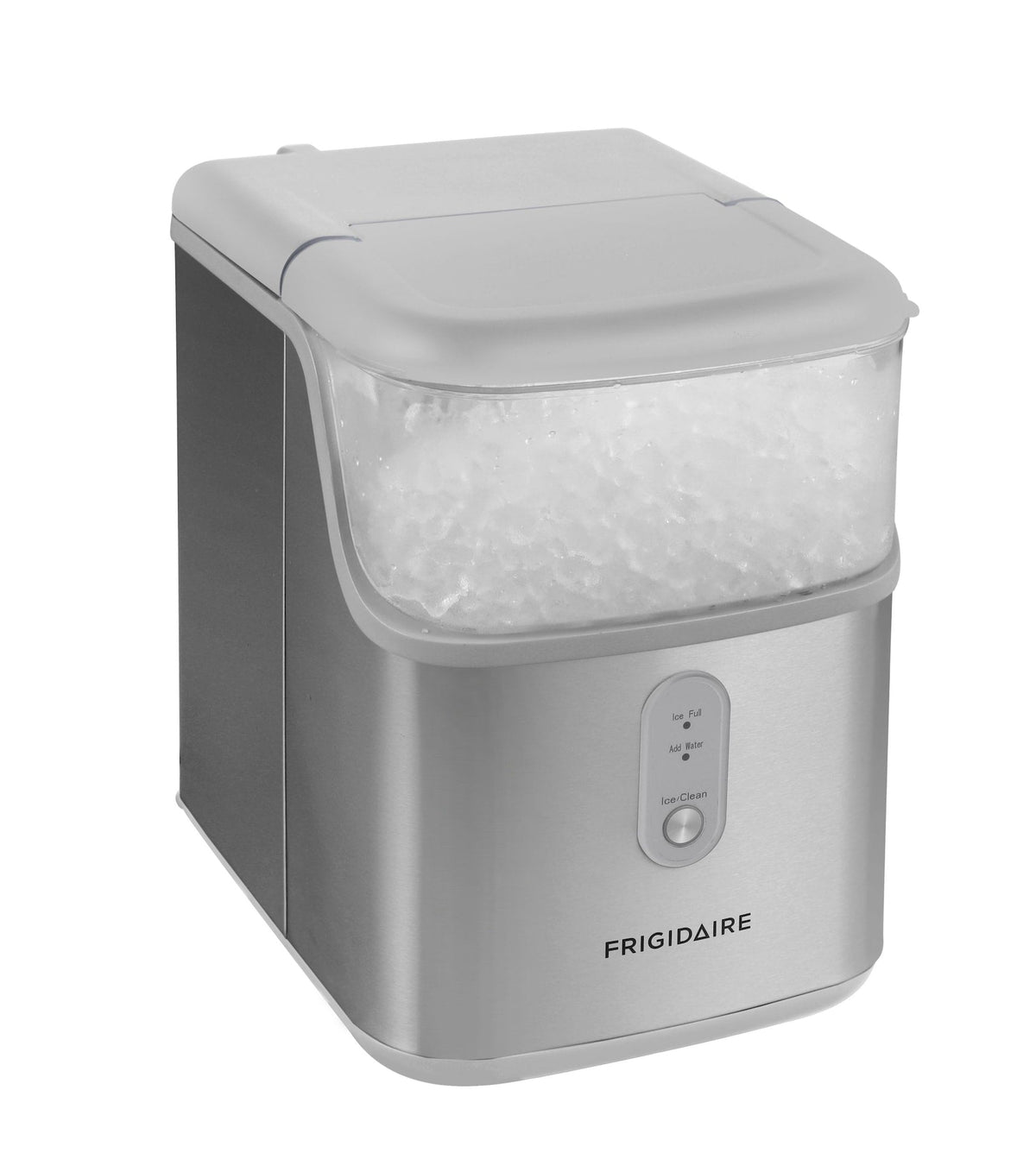 Countertop Soft Nugget Ice Maker, 33-lb/Day, Stainless Steel V0H8 - product image 1