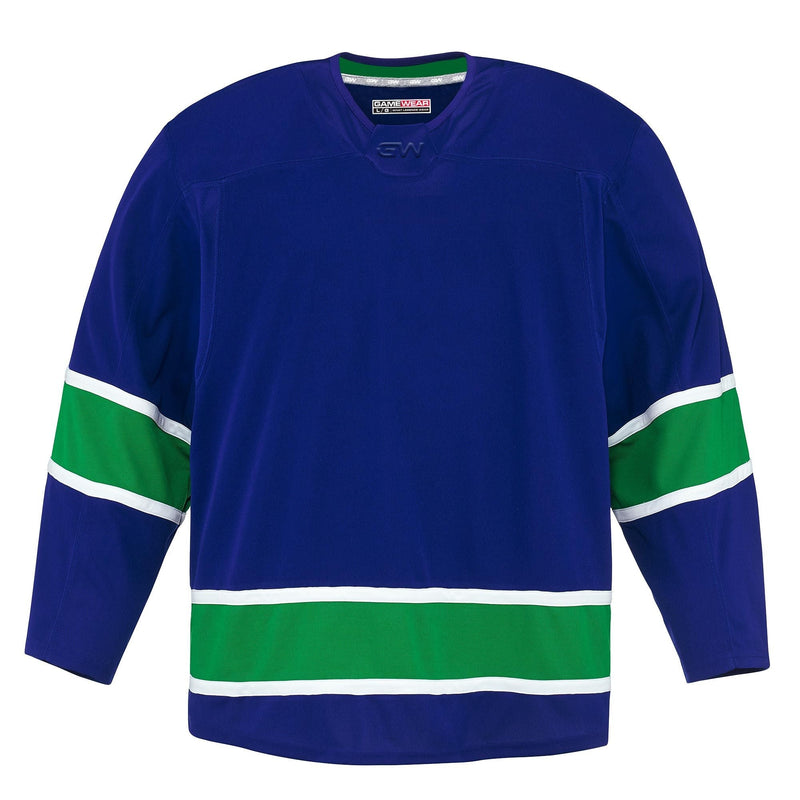 8500 Pro Team Hockey Jersey, Senior, Vancouver Canucks Home Colours, Various Sizes M8U9
