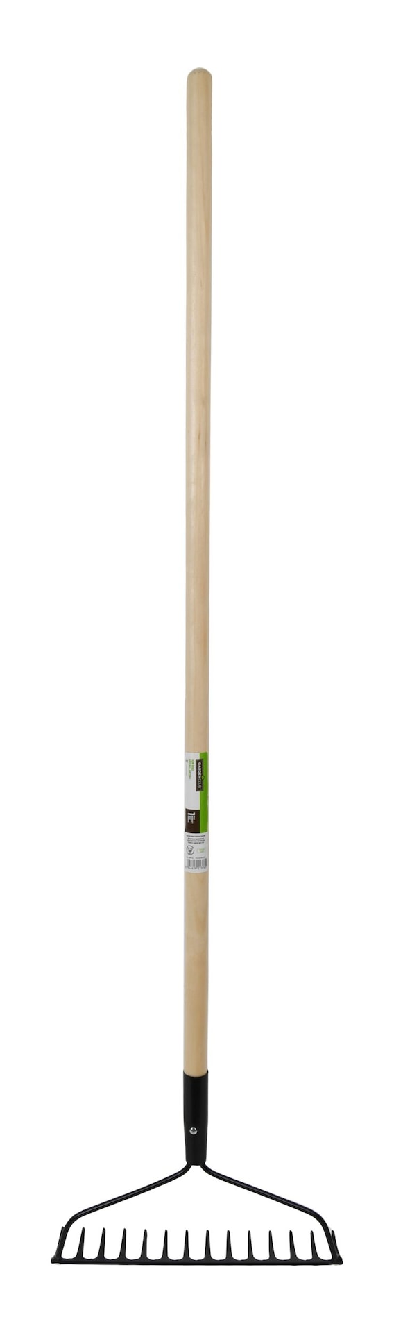 Garden Club Metal 14-Tine Bow Rake, 51-in Hardwood Shaft V7P4