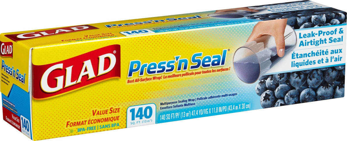 Press 'N' Seal Plastic Wrap, 140-ft L5M9 - product image 1
