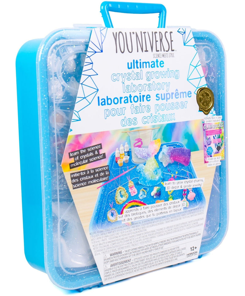 You*Niverse Ultimate Crystal Growing Laboratory Kit For Science & Learning, Ages 12+ C0Y1