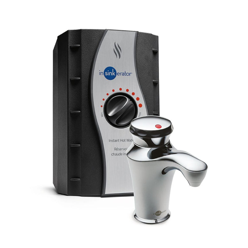 InVite Contour Instant Hot Water Dispenser System, Stainless Steel Tank Included, Chrome E1U5