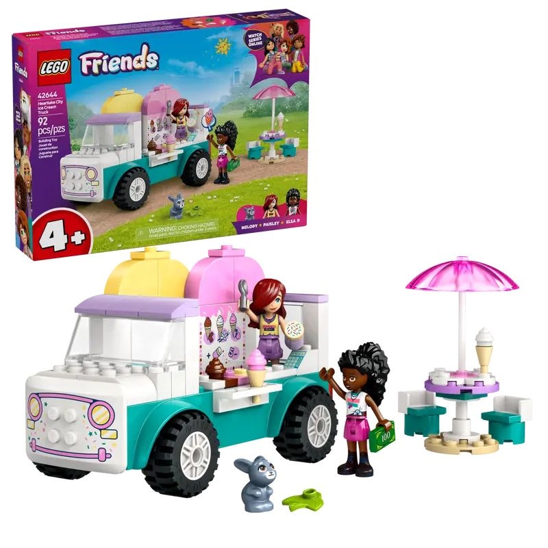 Friends Heartlake City Ice Cream Truck Set - 42644, 92-pcs, Ages 4+ V1V5 - product image 1
