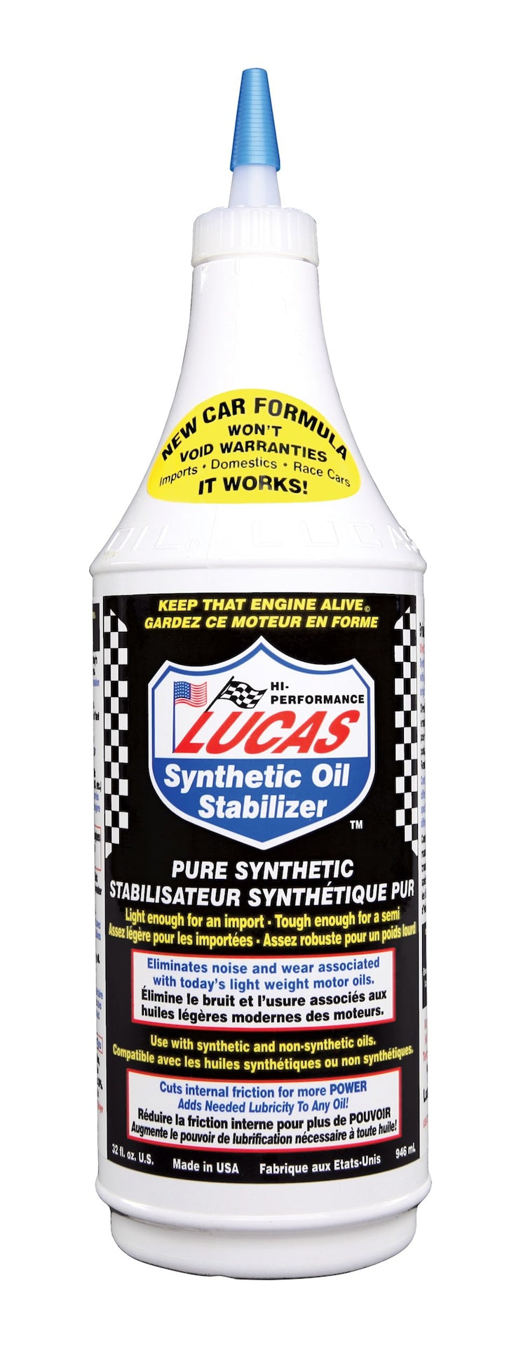 Oil Synthetic High-Performance Oil Stabilizer, 946-mL W2P8