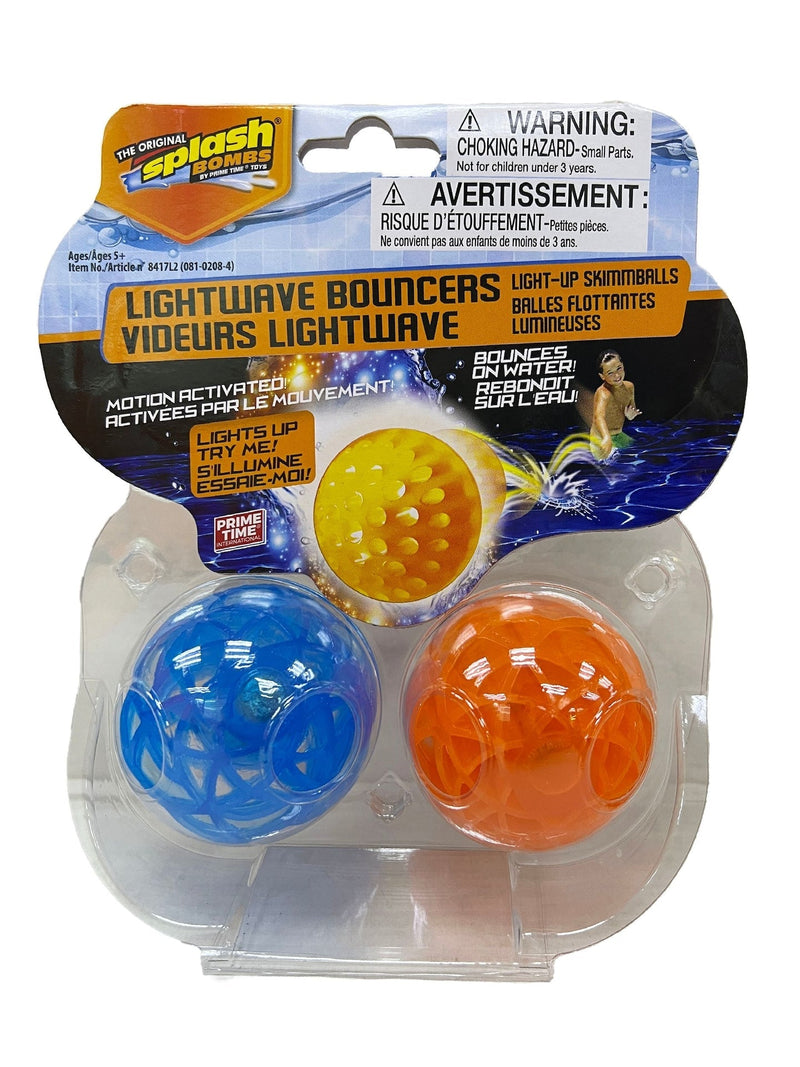 Light-Up Skim Ball Game, Multi-Coloured, 2-pk, Ages 5+, for Beach/Pool Fun Activities U9Q4