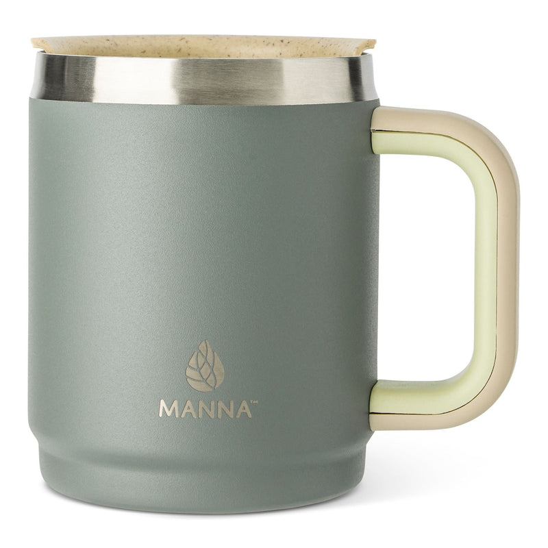Boulder Eco Stainless Steel Insulated Mug, 14-oz, Midnight, with Handle F9H7