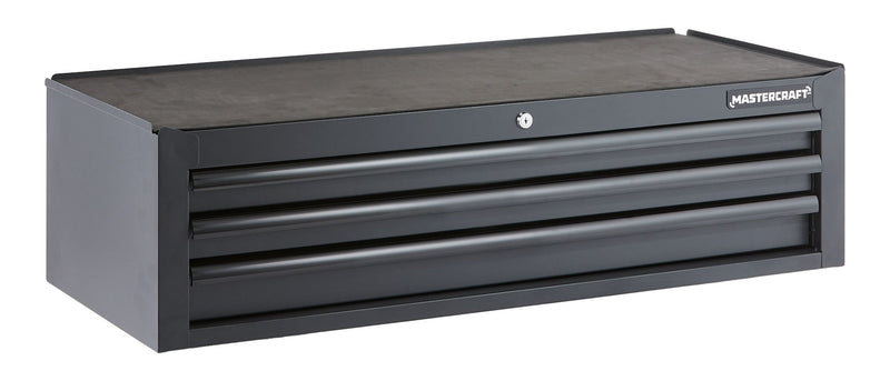 Tool Storage Mid-Chest, 3 Drawer, 41-in, Black G4A3