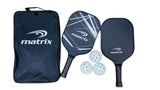 Recreational Official Size Pickleball Paddle/Racket & Ball Set, 5-pc U1N2 - product image 1