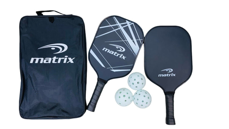 Recreational Official Size Pickleball Paddle/Racket & Ball Set, 5-pc U1N2