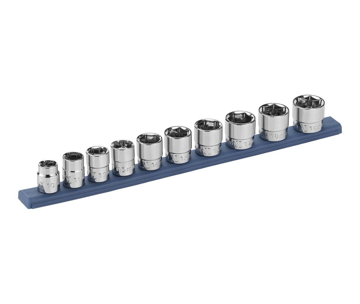 10 Piece 3/8" Drive Low Profile Socket Rail J2X2 - product image 2