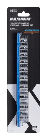 10 Piece 3/8" Drive Low Profile Socket Rail J2X2 - product image 3