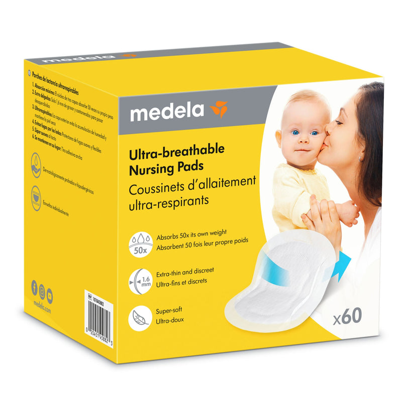 Ultra-Breathable Disposable Nursing Pads, 60-pc G6V4