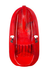 Blitz Kids' 1-Person Plastic Winter Snow Sled/Toboggan with Brakes & Tow Rope H5V0 - product image 1