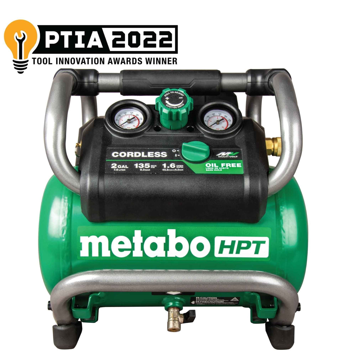 HPT 36V Cordless Air Compressor, 2-Gal F6R9 - product image 3