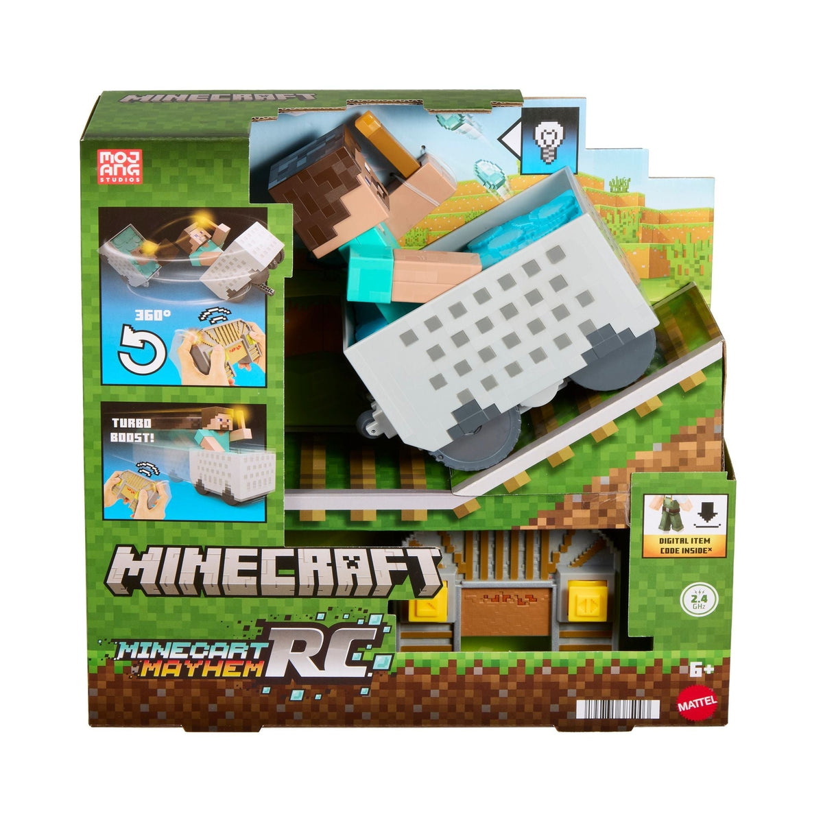 RC Steve with Minecart H7U5 - product image 1