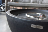 Jefferson Round Gas Fueled Outdoor Fire Bowl with PVC Cover, 40,000 BTUs, 13.7-in S8M7 - product image 7