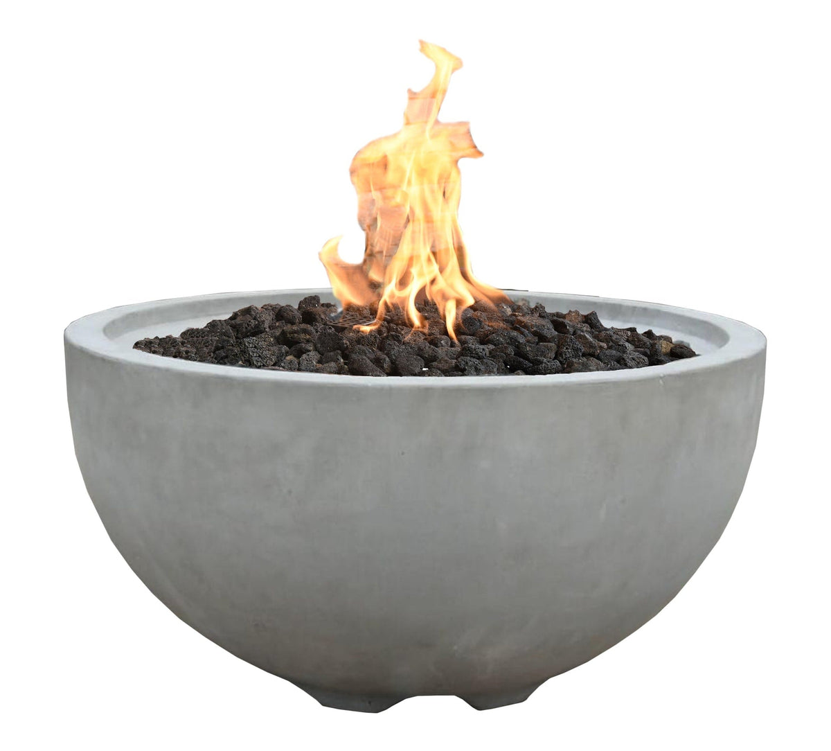 Nantucket Outdoor Gas-Fueled Fire Bowl, 40,000 BTUs, 27 x 27 x 14-in J2J4 - product image 1